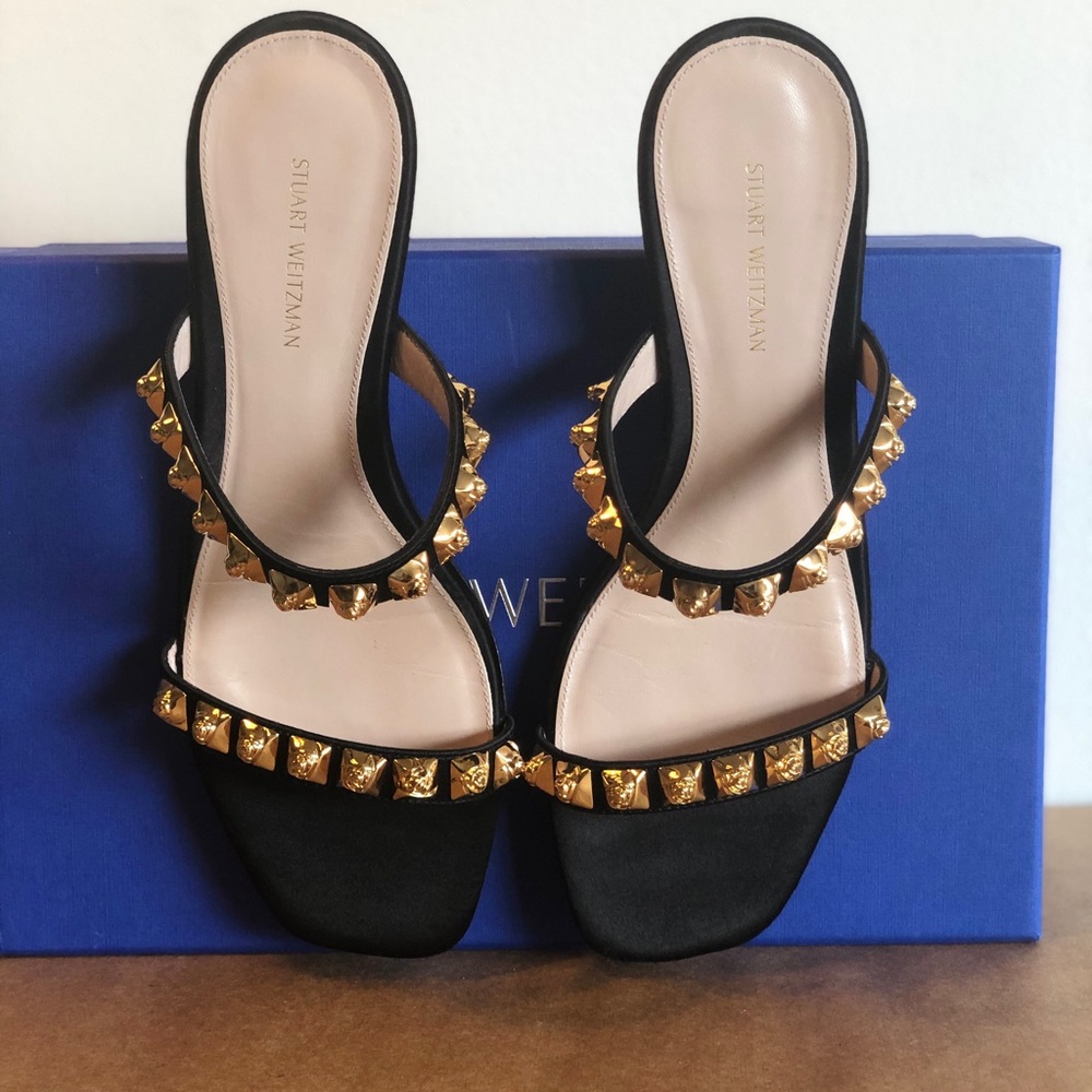 Stuart Weitzman Studded Sandals - Picture 5 of 7